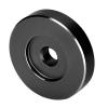 45 RPM Record Turntable Adapter, Large Hole Conversion Sheet, Aluminum Adapter, for 7 Inch Record Players (Black) view 1