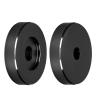 45 RPM Record Turntable Adapter, Large Hole Conversion Sheet, Aluminum Adapter, for 7 Inch Record Players (Black) view 4