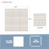 Play Platoon Large Baby Play Mat for Floor 9 Tile 72 x 72 in - Extra-Thick Interlocking Foam Tiles 24 x 24 in - Soft Puzzle Mats for Playroom - Neutral Playmat Rug - Canyon Print view 2
