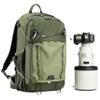 Think Tank BackLight 36L Camera Daypack Backpack for DSLR, Mirrorless, Photography and Video - Montane Green view 1