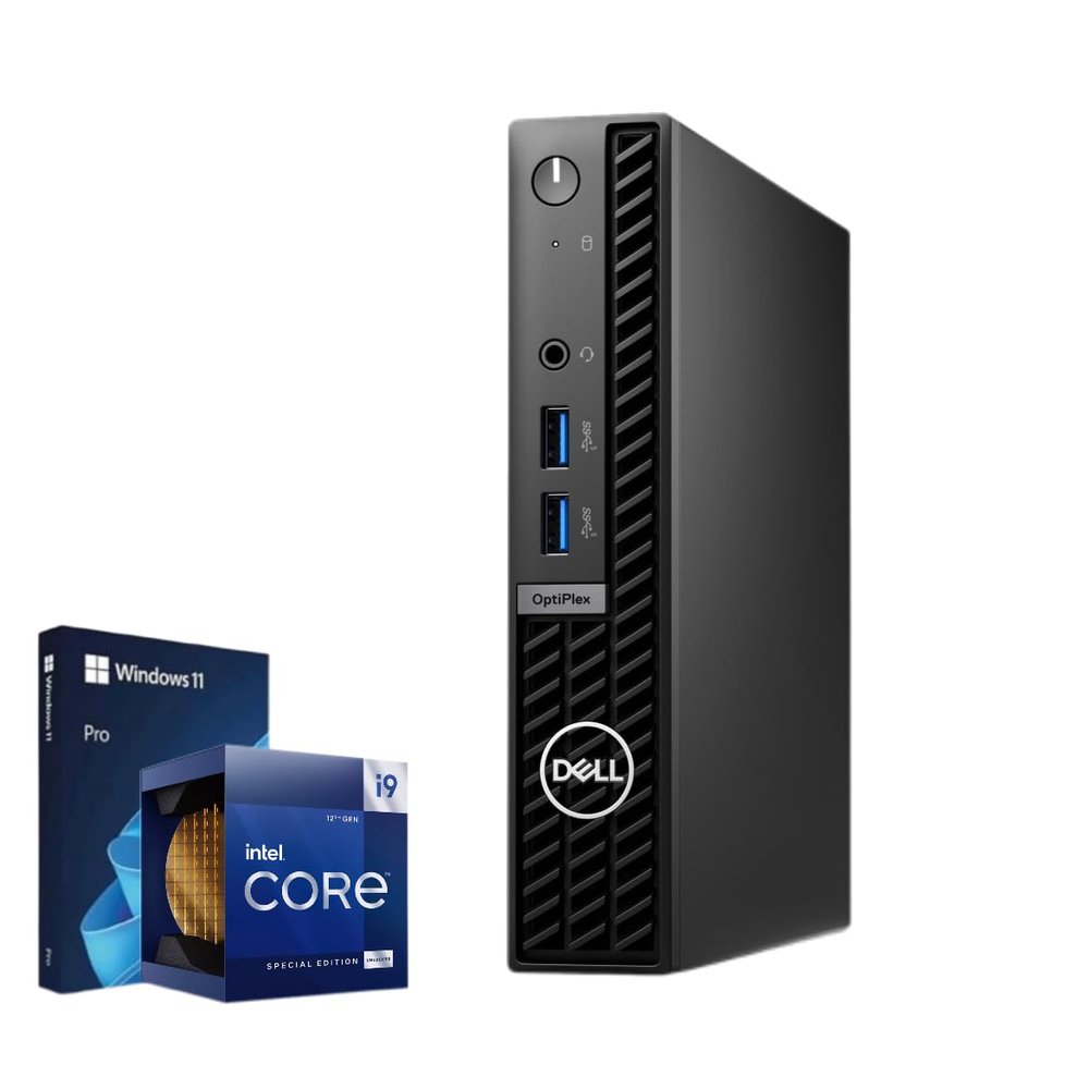 Dell 2024 OptiPlex 7000 Series Mini Business Desktop | 12th Intel 16-Core i9 Processor Up to 5.1GHz | 64GB RAM | 1TB SSD | Wi-Fi 6 | DisplayPort | Windows 11 Pro