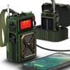 FosPower Emergency Weather Radio (Model D9) 14800mWh Power Bank, NOAA/AM/FM/Shortwave, Bluetooth 5.4, USB/Solar/Hand Crank Charging, Flash Light, SOS Alarm, IPX3 Rating for Indoor/Outdoor Emergencies view 1