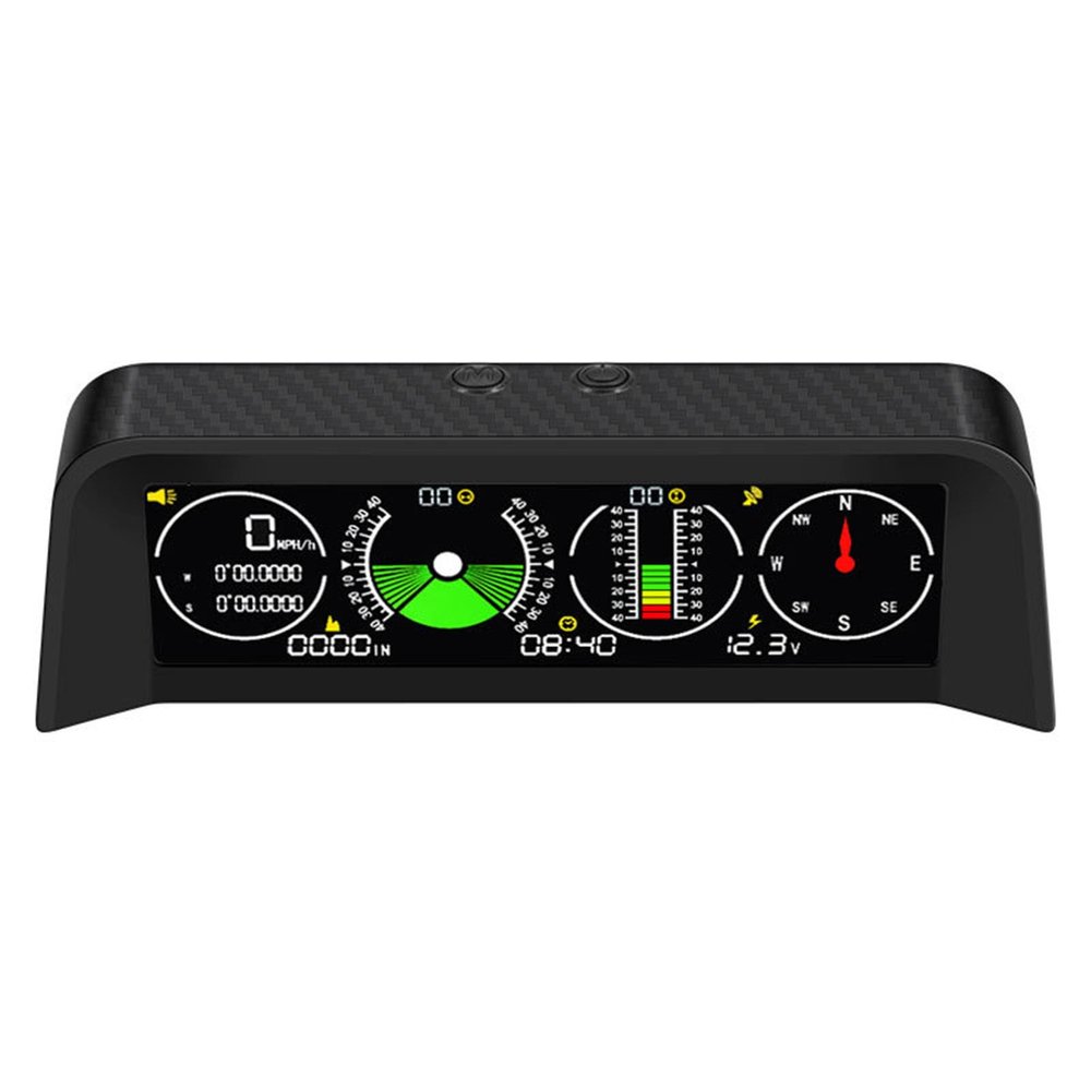 Vehicles Trucks for Cars Speed Slope Meter Electronic Digital Inclinometer Alarm Over Speed Alarm