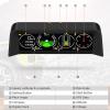 Vehicles Trucks for Cars Speed Slope Meter Electronic Digital Inclinometer Alarm Over Speed Alarm view 3