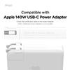 elago Charger Cable Management Case, Cord Reel Organizor Compatible with MacBook Pro 16" M4 M3 M2 M1 2024 2023 2021 [A3403] [A3186] [A2991] [A2780] [A2485] 140W (Stone) view 2