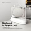 elago Charger Cable Management Case, Cord Reel Organizor Compatible with MacBook Pro 16" M4 M3 M2 M1 2024 2023 2021 [A3403] [A3186] [A2991] [A2780] [A2485] 140W (Stone) view 3