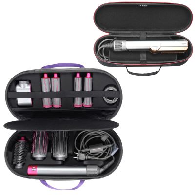 RLSOCO Hard Case for Dyson Airwrap Complete Long/Complete Styler + for Dyson Airstrait/Corrale Hair Straightener (Case Only)