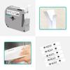 5 x Label Maker Tape Replacement for Brother P Touch M Tape M-K231 M-K231s MK231 MK-231 M231 12mm 0.47 White, Compatible with Brother P Touch PT-M95,PT-90,PT-70,PT-65,PT-85 Label Maker Refills,26.2 Ft view 4
