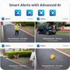 Safemo 4K Wireless Security Camera System, 180-Day Batter Life, Color Night Vision, Local AI & Storage, Built-in Siren, 2-Way Audio, No Monthly Fee, Outdoor/Indoor, 3-Camera & Hub Set P1 view 4
