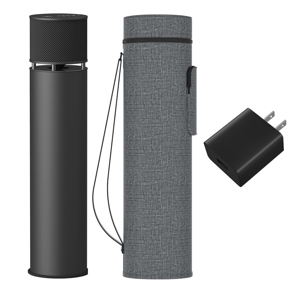 ABRAMTEK E600 Bluetooth Speaker and Carrying Bag and USB Charger Bundle