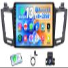 [8 Core 4+32G] Car Radio Stereo for Toyota RAV4 2013-2018: Upgrade 5G WiFi [1280 * 800 HD] 10.1 Inch Touch Screen Head Unit Replacement with Backup Camera Wireless Carplay GPS FM SWC Bluetooth 5.0 view 1
