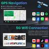[8 Core 4+32G] Car Radio Stereo for Toyota RAV4 2013-2018: Upgrade 5G WiFi [1280 * 800 HD] 10.1 Inch Touch Screen Head Unit Replacement with Backup Camera Wireless Carplay GPS FM SWC Bluetooth 5.0 view 4