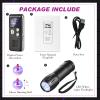 Dunzy 4 Pcs Ghost Hunting Equipment Kit Include 1 Evp Voice Recorder 8 Gb 1 UV Flashlight 2 LED Light up Cat Balls Ghost Investigation Paranormal Equipment for Home Outdoor Inspection(Black,Practical) view 2