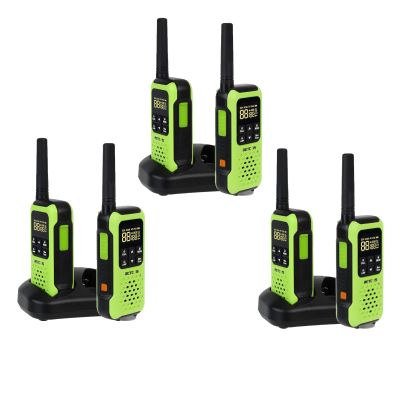 Retevis RT49P Waterproof Walkie Talkies, IP67 Floating Walkie Talkies, Rechargeable 2 Way Radio for Adults, VOX, NOAA, Flashlight, SOS, Walkie Talkie Long Range for Kayaking, Fishing Camping(6 Pcs)