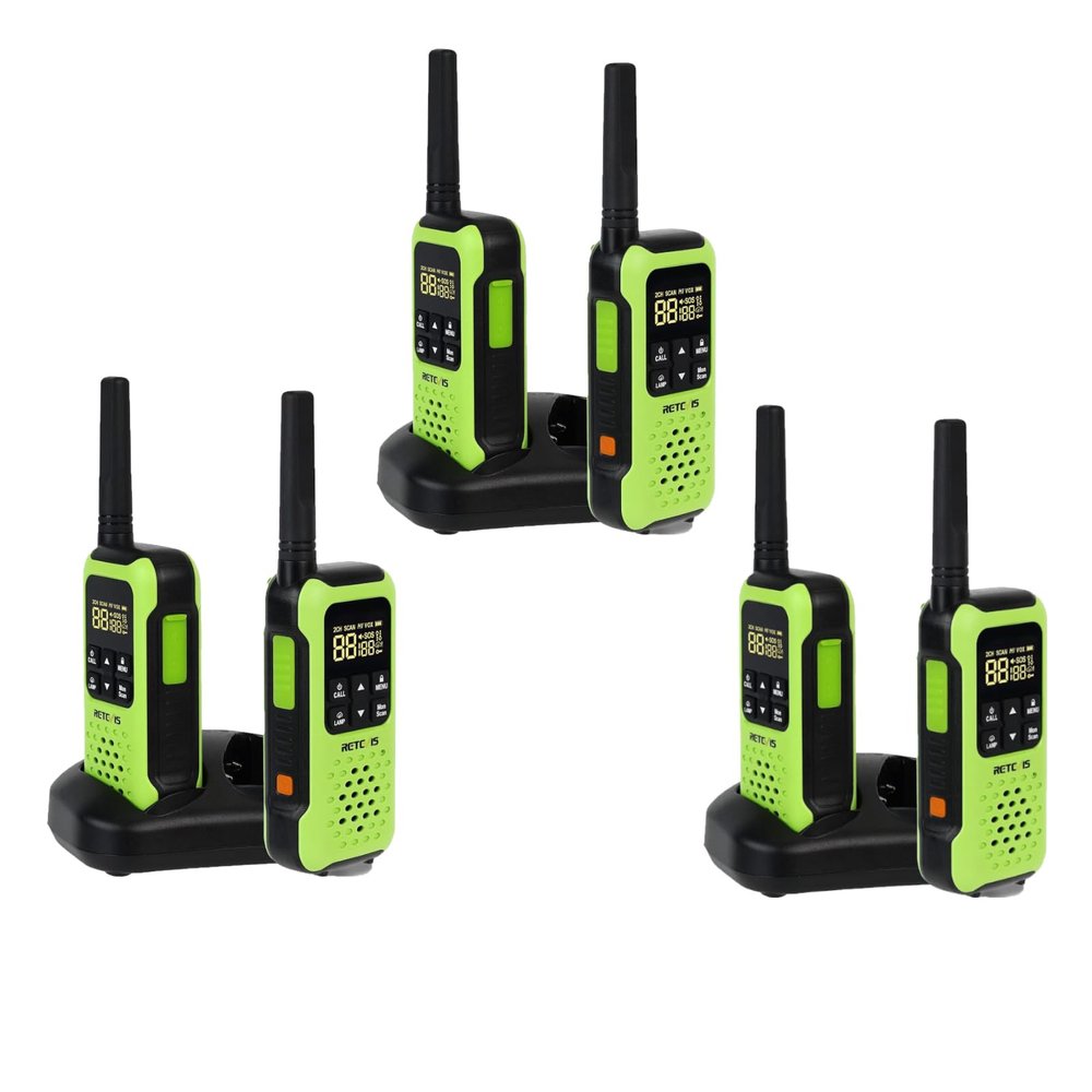 Retevis RT49P Waterproof Walkie Talkies, IP67 Floating Walkie Talkies, Rechargeable 2 Way Radio for Adults, VOX, NOAA, Flashlight, SOS, Walkie Talkie Long Range for Kayaking, Fishing Camping(6 Pcs)