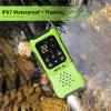 Retevis RT49P Waterproof Walkie Talkies, IP67 Floating Walkie Talkies, Rechargeable 2 Way Radio for Adults, VOX, NOAA, Flashlight, SOS, Walkie Talkie Long Range for Kayaking, Fishing Camping(6 Pcs) view 2