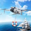 1 Set Thrower Servo Controlled Dropper Device Airdrop Gift Delivery Landing Gear for DJI Mini 4 Pro Accessory view 3