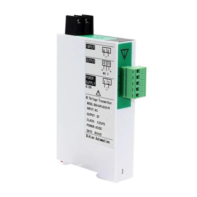 GVMUKNYE 4-20mA Output 0-10A Small Current Input AC Current Transmitter Sensor DC24V(AC 0-10A,DC 1-5V Output)