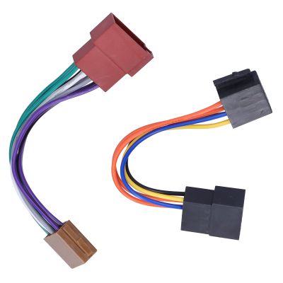 Astibym Car Iso Radio Wiring Harness Adapter Plug Stereo Cd Player Cable Fit Cabrio Euro Van, Astibymutoe7im1f8