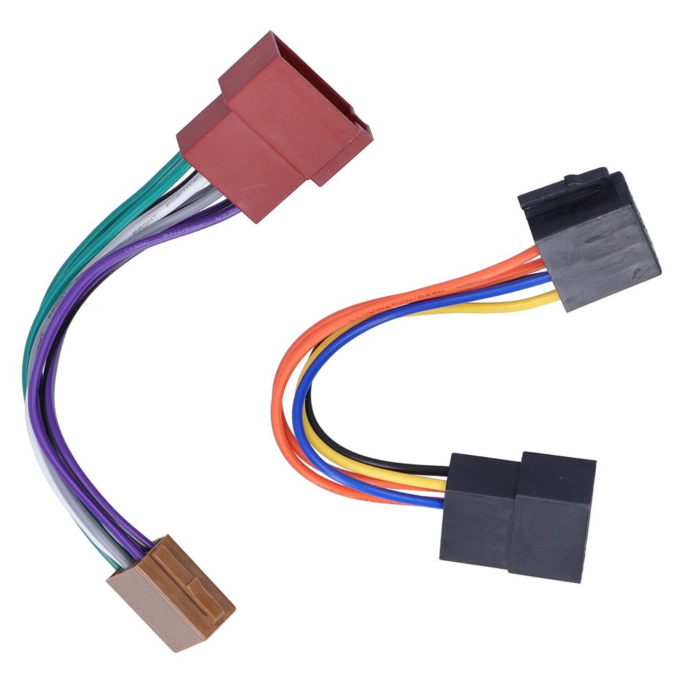 Astibym Car Iso Radio Wiring Harness Adapter Plug Stereo Cd Player Cable Fit Cabrio Euro Van, Astibymutoe7im1f8