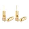 8X 4mm Speaker Banana Plug, Speaker Wire Cable Screw Plugs Connectors view 1