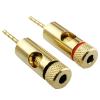 8X 4mm Speaker Banana Plug, Speaker Wire Cable Screw Plugs Connectors view 2