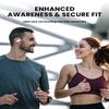 Open Ear Headphones,Wireless Bluetooth 5.3 Air Conduction Open Earbuds,Comfort & Secure Fit ,Powerful Bass,Clear Calls,30H Playback,Light Weight Sports Headsets with Ear-Hook for Workout,Running,Beige view 4