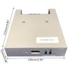 JNIYHGENS USB Floppy Disk Reader 34pin 3.5in External 1.44 Diskette for Electronic PlugPlay No for Extra view 3