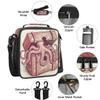 Backpack with Lunch Box Treasure Chest Octopus Travel Backpack Bookbag & Lunch Bag Insulated Lunchbox Waterproof Daypack Laptop Backpack Freezable Lunch Bag view 4