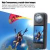 OGITBIO Premium Lens Guards for Insta360 X4, Upgraded Optical Performance Scratch-resistant Higher Transparency Tempered Glass Lens Protectors 10H Hardness view 4