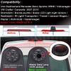 1280 * 720 Pixels Car Third Roof Brake Lamp Rear View Backup Camera Replacement for VW Crafter Caravelle 2007-2015 Mercedes Benz Sprinter W906 OEM:A9068200456 2DA009511+4.3" Reverse Mirror view 4
