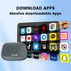 Carlinkit Ai Box Wireless CarPlay Adapter for iPhone & Android Phone - 3 in 1 Android 13.0/Android Auto/CarPlay, Quick Connection Bluetooth Adapter - CPC200-Tbox S1C view 2