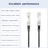 Buacoz QSFP to QSFP 40G DAC Twinax Cable - 40GBASE-CR4 Passive Direct Attach Copper Stacking Cable, Compatible with Juniper Devices, DAC High-Speed Cables(5Meter/16.4ft) view 2