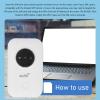 4G LTE Mobile Modem Router, 300Mbps Unlocked Modem Router Hotspot Up to 10 Users Built in 3650mAh SIM Card Slot Portable Travel for Home Office view 4