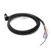 ZBLZGP Right Angle M12 12-Pin A-Code IP67 Female to Flying Lead, 8m (26.2 ft) 24AWG RS232 Cable for Cognex, Hikrobot, Livox MID-360 & Industrial Vision Systems view 2
