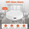 WiFi Smart Siren Alarm: 100db Sounder, App Control, Wireless Burglar Alarm, Compatible with Alexa view 2