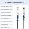 Buacoz 25G SFP28 to SFP28 DAC Stacking Cable, (1Meter/3.3ft) Passive Direct Attach Copper Twinax Cable Compatible with Juniper Devices, 25GBASE-CR DAC High-Speed Cables view 2