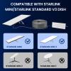 BarBaren for Starlink Cable Gen 3 75M/246FT, for Starlink Mini Ethernet Cable Replacement Cord for Starlink Standard Kit V3 Dish -Waterproof Grey view 2