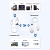 lotorasia Wireless HDMI Transmitter and Receiver, Portable 1080P Wireless HDMI Extender 164FT/50M Range, Plug & Play, for PC, Laptops, TV Box, PS4/5, Cameras to TV/Projector/Monitor+USB C view 4