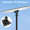 Star Link Gen 3 Pipe Adapter Mount, Adjustable Tilt 160 Degree and Horizontally Rotatable 360 Degree for Better Signal, Star Link Internet Kit Satellite Pole Mounting Kit view 2