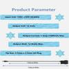 12V DC Power Supply 1A Universal AC Adapter, 100-240 50/60Hz Adapter to 12 Volt 1Amp Transformer, DC 12V Power Cord, 5.5mm x 2.5mm Plug view 2
