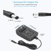 ALITOVE Security Camera Power Supply Adpter 12V 2A with 4 Way Power Splitter Cable 5.5x2.1mm, 100-240V 50-60Hz AC to DC Converter for Analog AHD CCTV DVR Surveillance System/LED Strip Lights view 4