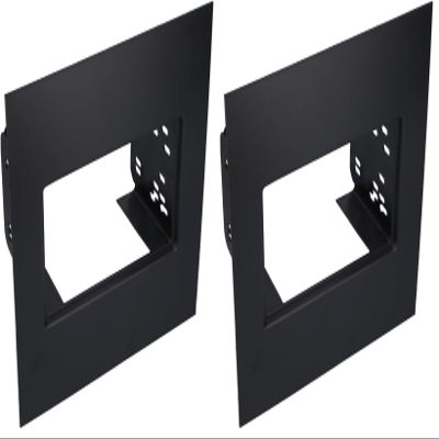 Metra Electronics - Universal ISO Double Din mount and plate (95-9999) Metra Radio Install kits (Pack of 2)