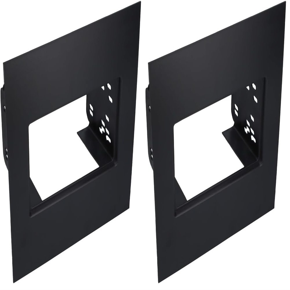 Metra Electronics - Universal ISO Double Din mount and plate (95-9999) Metra Radio Install kits (Pack of 2)