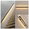 Sxlawesom LED Staircase Handrail Railing Aluminum Handrail Grab Bar with Light, Wall Mounted Handrail Safety Hand Rail for Indoor Outdoor(19.7"/0.5m) view 4