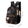 GFLFMXZW Backpack for Women Men Casual Travel Daypacks Rottweiler Dog Rucksuck for Work Cute Laptop Backpack view 2