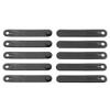10Pcs Rubber Cable Ties Straps For Wire Management Motorcycle ClutchLine Brake Ties Elastic Cable Organizers For Home view 1