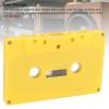 Blank Cassette Tape, 45 Minute Premium Sound Empty Cassette Tape with Clear Case for Sound Music Recording (Yellow) view 2