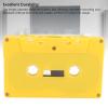Blank Cassette Tape, 45 Minute Premium Sound Empty Cassette Tape with Clear Case for Sound Music Recording (Yellow) view 3