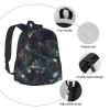 Backpack Casual Daypack for Men Women Moonlight Garden Laptop Backpack Lightweight Travel Bag Shoulder Bag for Work Hiking view 3